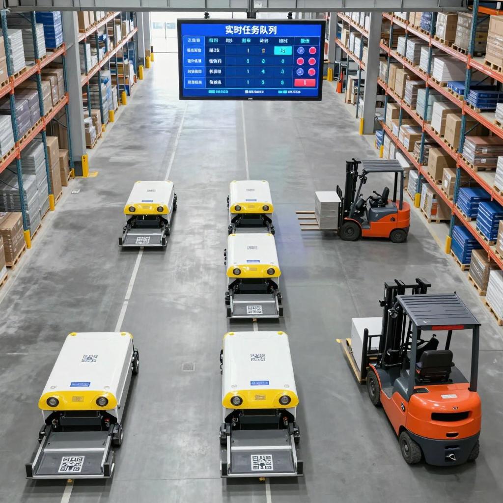 中力叉车召开发布会：智能搬运机器人亮相一体化作业，同步呈现的5个真相第二张图