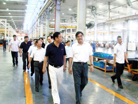 杭州市代市长邵占维视察杭叉(图3)