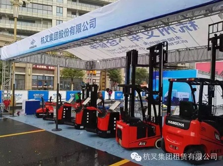 首届快递业大会杭叉AGV技术展示(图4)