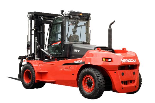 杭叉新款X系列16吨重装叉车顺利交付(图4)