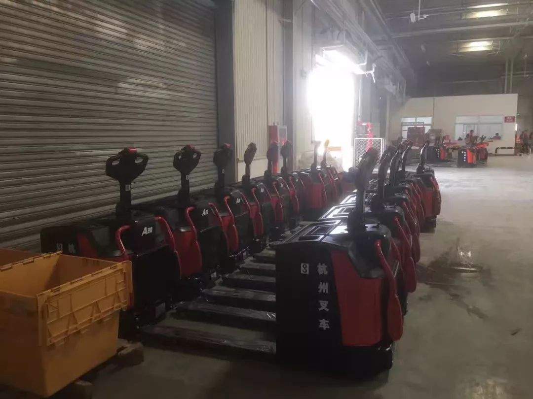 杭叉智能搬运车助力京东物流高效运转(图7)