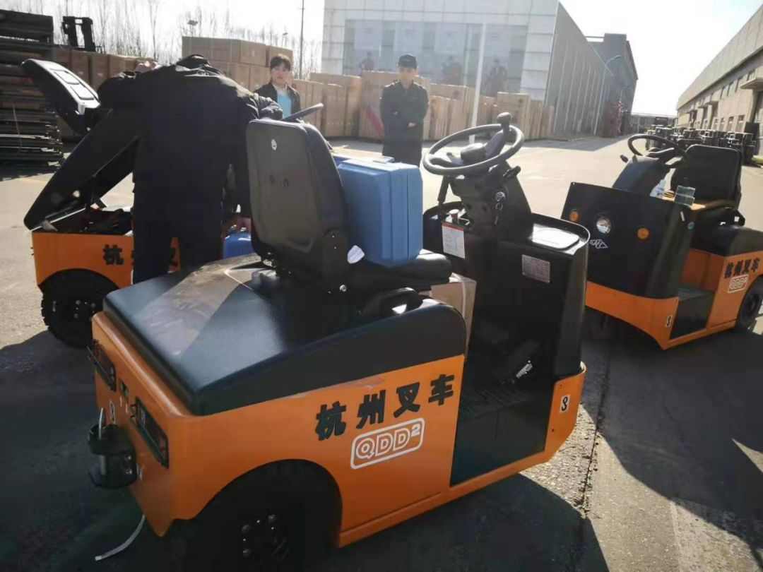 中国最大叉车企业助力天津时尚电动车企业(图2)