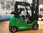 杭叉展示智能叉车新品 引领行业绿色转型(图3)