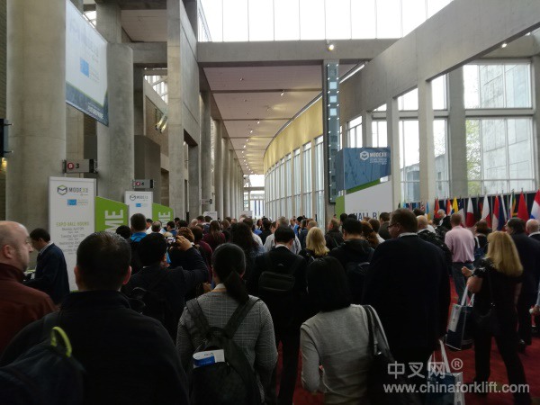 杭叉在2018亚特兰大物流展上向世界展露峥嵘(图4)