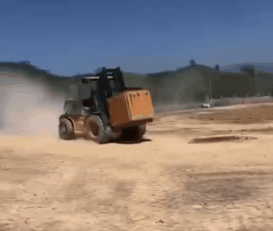 能翻山越岭的杭叉越野叉车，你敢迎接挑战吗？(图4)