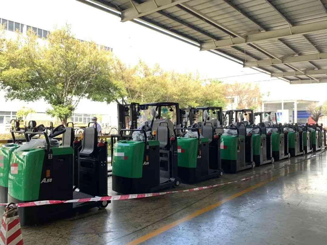“锂”想CP，硬核实力|杭叉锂电叉车批量进驻某大型汽车企业(图3)