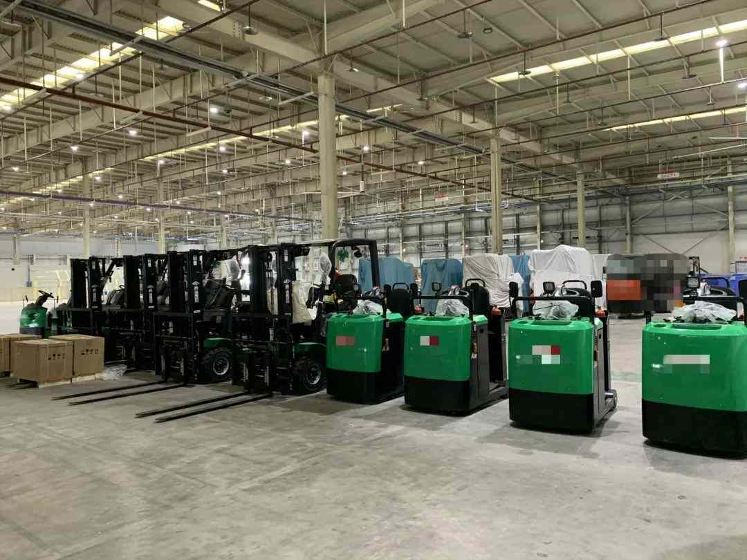 “锂”想CP，硬核实力|杭叉锂电叉车批量进驻某大型汽车企业(图2)