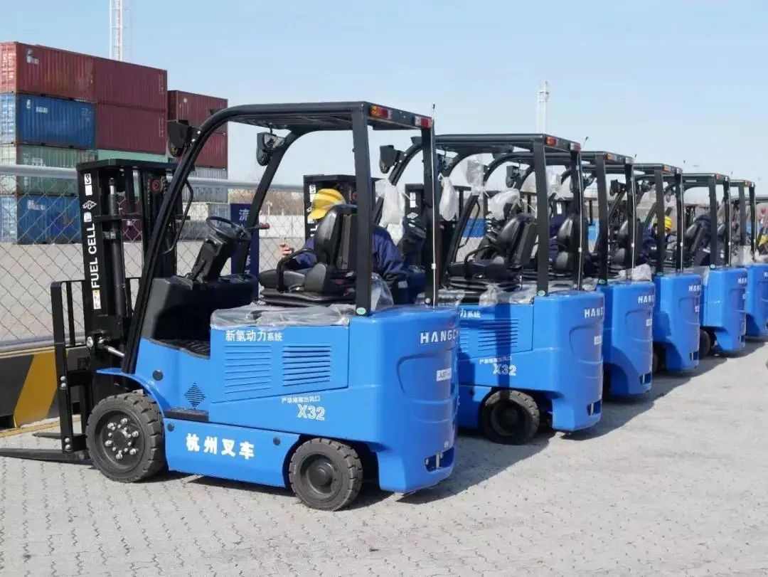 氢能叉车助力绿色运输 天津产业示范区加速发展(图2)