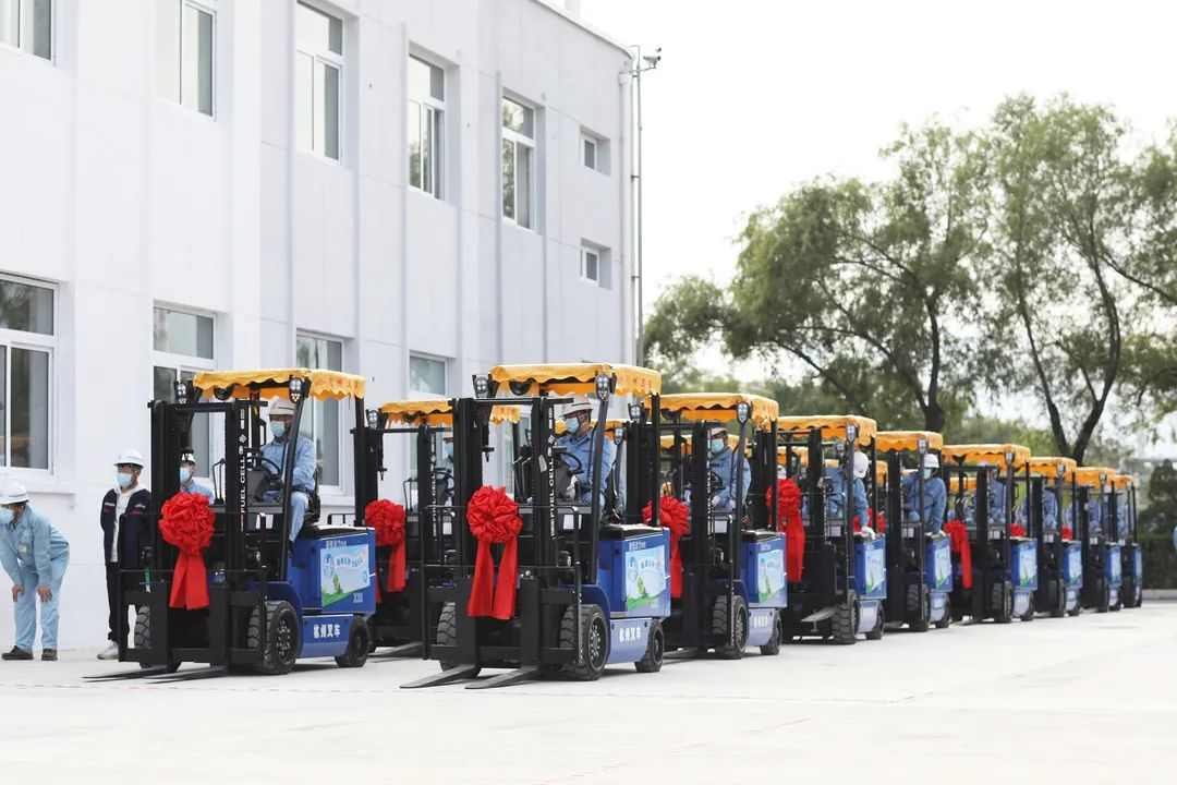 天津新氢动力与杭叉集团签署200台氢燃料电池系统销售合同(图2)