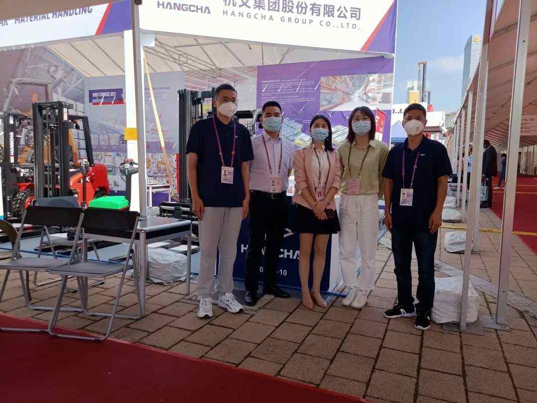 广交会重启线下展览 杭叉展示新能源叉车技术创新成果(图4)