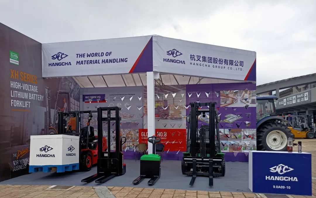 广交会重启线下展览 杭叉展示新能源叉车技术创新成果(图2)