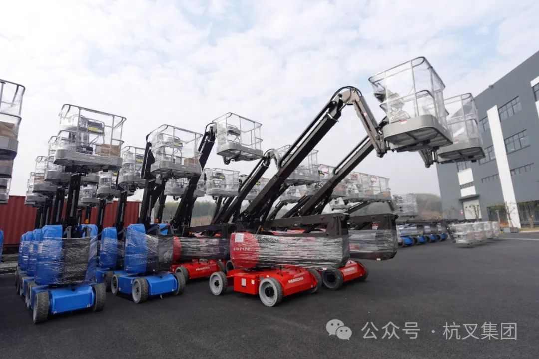 杭叉高空作业平台成功交付欧洲大型租赁公司,曲臂车展现卓越性能优势(图5) 杭叉高空作业平台成功交付欧洲大型租赁公司,曲臂车展现卓越性能优势(图5)