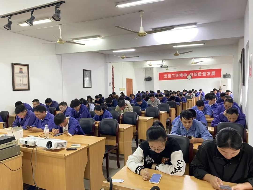 杭叉集团举办质量月活动暨QC小组成果发表会(图3) 杭叉集团举办质量月活动暨QC小组成果发表会(图3)