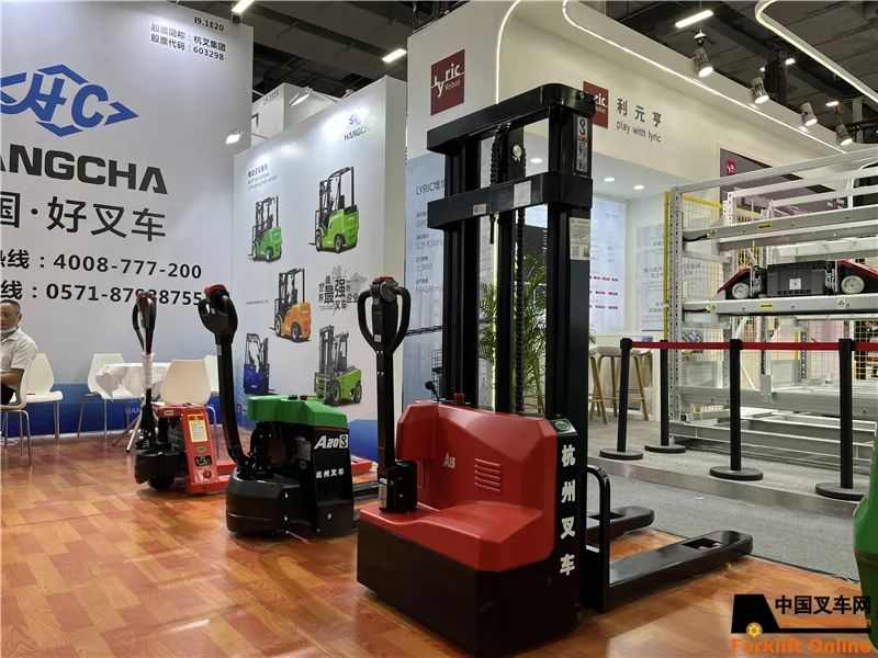 杭叉新能源叉车亮相广州物流展,锂电专用架构引领行业发展(图6) 杭叉新能源叉车亮相广州物流展,锂电专用架构引领行业发展(图6)