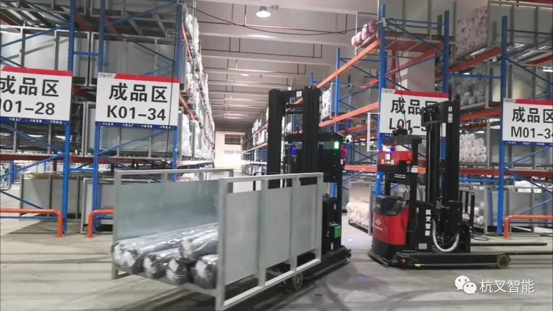 纺织企业智慧工厂改造：AGV智能搬运系统解决方案(图2)