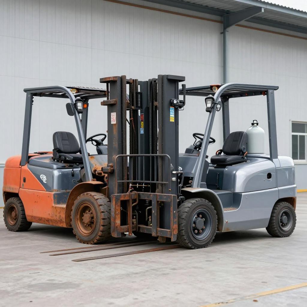 仓库里那台“哑火”的柴油叉车，逼我搞懂了氢燃料电池叉车技术(图1)