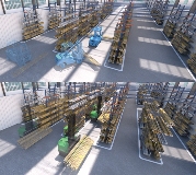 多向侧面电动叉车:高效搬运长件物料,适应狭窄空间作业(图2) 多向侧面电动叉车:高效搬运长件物料,适应狭窄空间作业(图2)