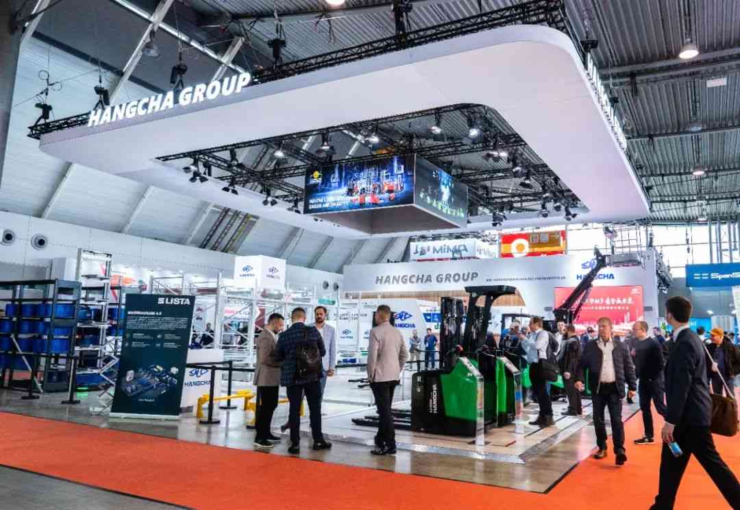 杭叉集团亮相国际物流展，展示绿色智能物流全场景解决方案(图3)