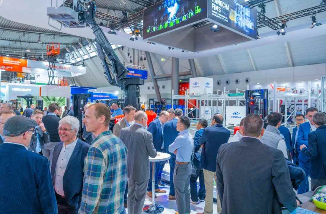 杭叉集团亮相国际物流展，展示绿色智能物流全场景解决方案(图4)