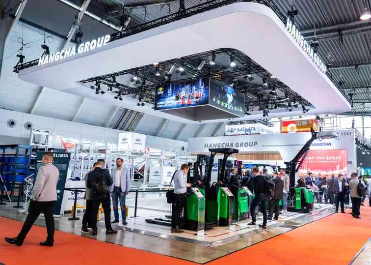 新能源与智能化叉车亮相国际物流展，展现行业创新实力(图2)